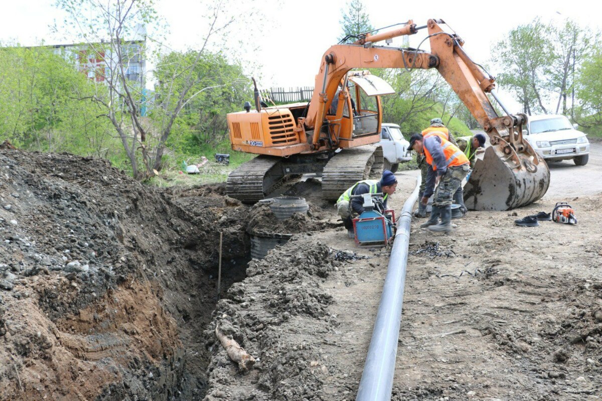 Реконструкция водовода в Палане завершена