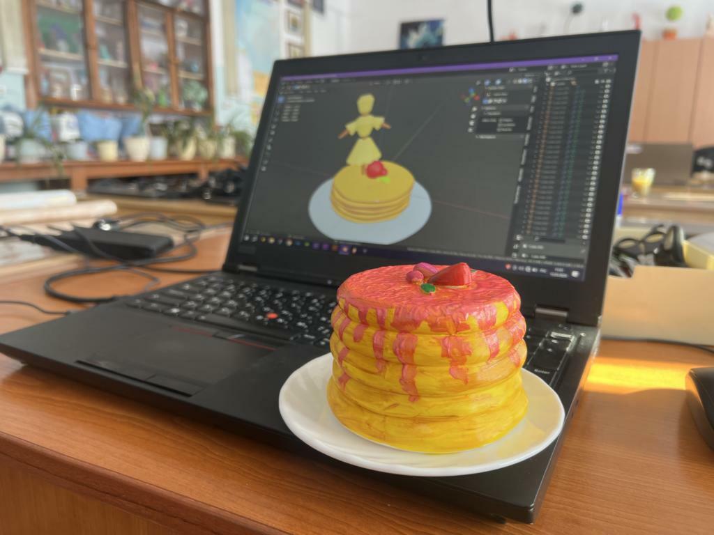 3D-блины приготовили обучающиеся передвижного Кванториума на Камчатке