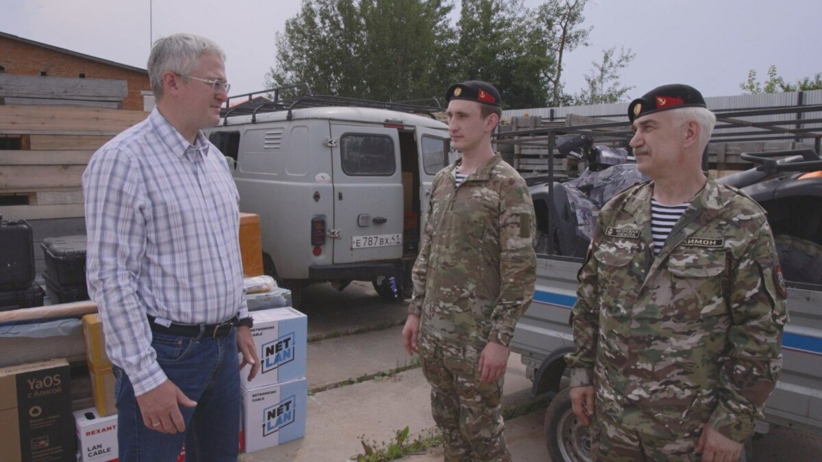 Владимир Солодов поблагодарил за подвиги камчатских военнослужащих – героев освобождения Курской области